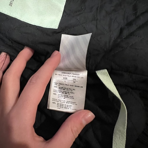 OFF-WHITE Leather Jacket - Picture 5 of 5